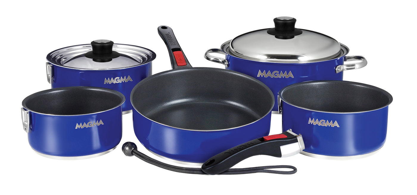 Magma Mag Cookware Set 10 Pc Cobalt B