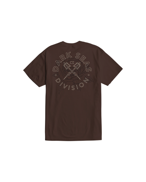 Dark Seas - Thorn Bush-Tee 304000623 — 2XL / Java Brown