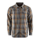 Grundens - Dispatch Flannel Shirt 40117 Smoke Plaid 3XL