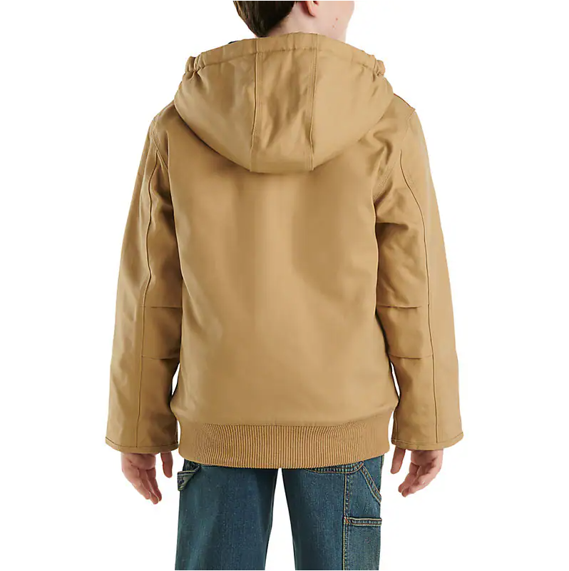 Carhartt - Boys Canvas Insulated Hooded Active Jacket