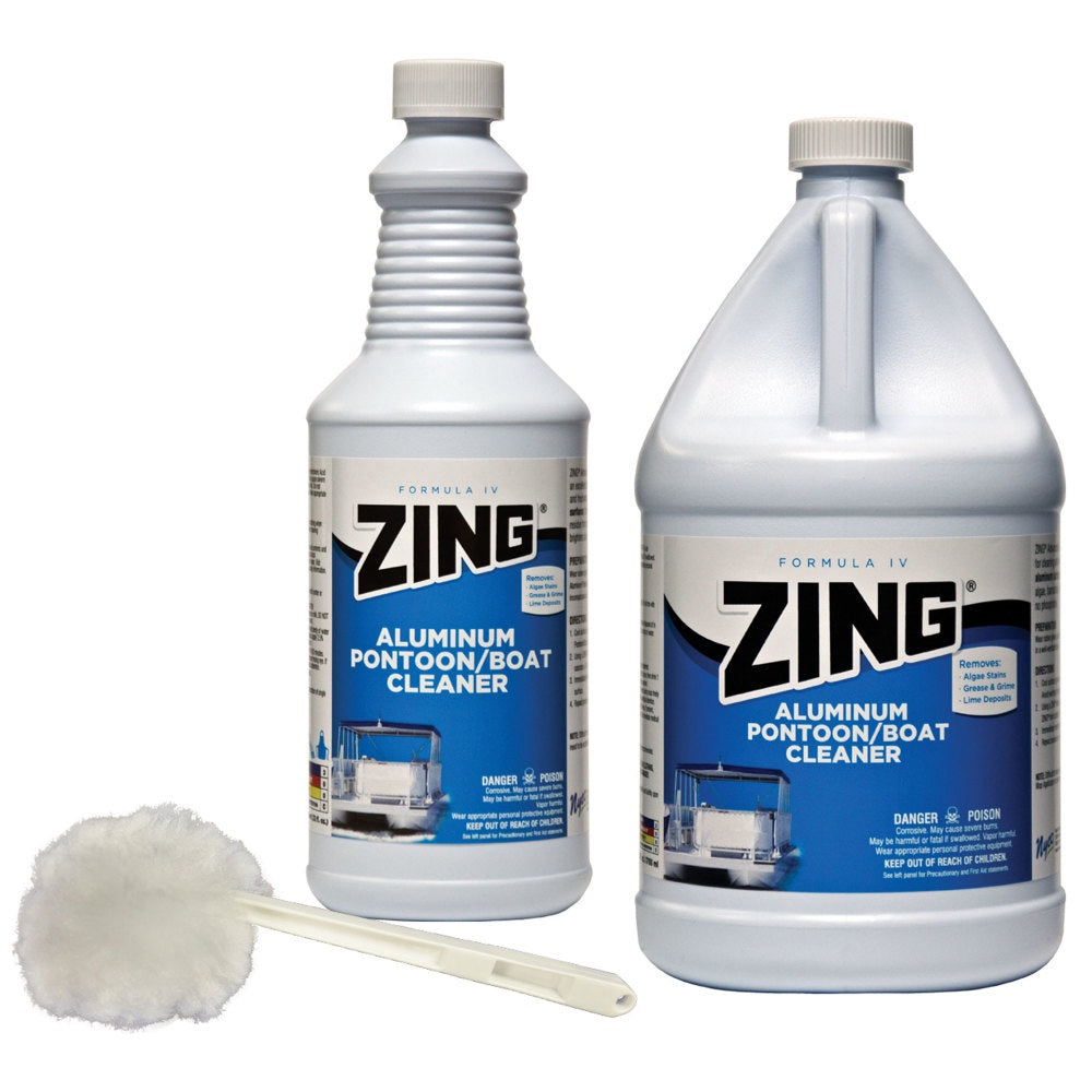 Zing Cleaners Aluminum Pontoon  Boat Cleaner