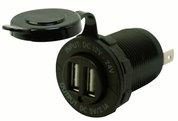 Sea Dog Double Usb Power Socket