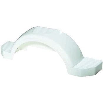 Fulton White Plastic Trailer Fender