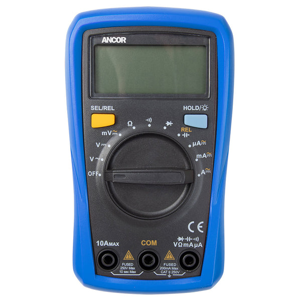 Ancor 8 Function Digital Muiltmeter