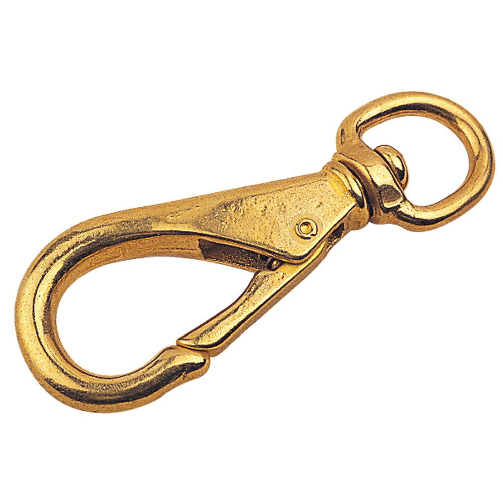 Sea Dog Brass Swivel Eye Bolt Snap