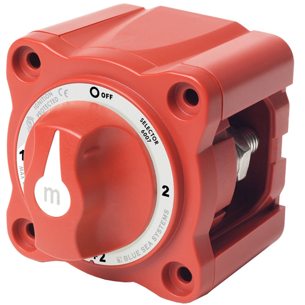 Blue Sea Systems - Battery Switch M-Series Min On/Off/Both Selector