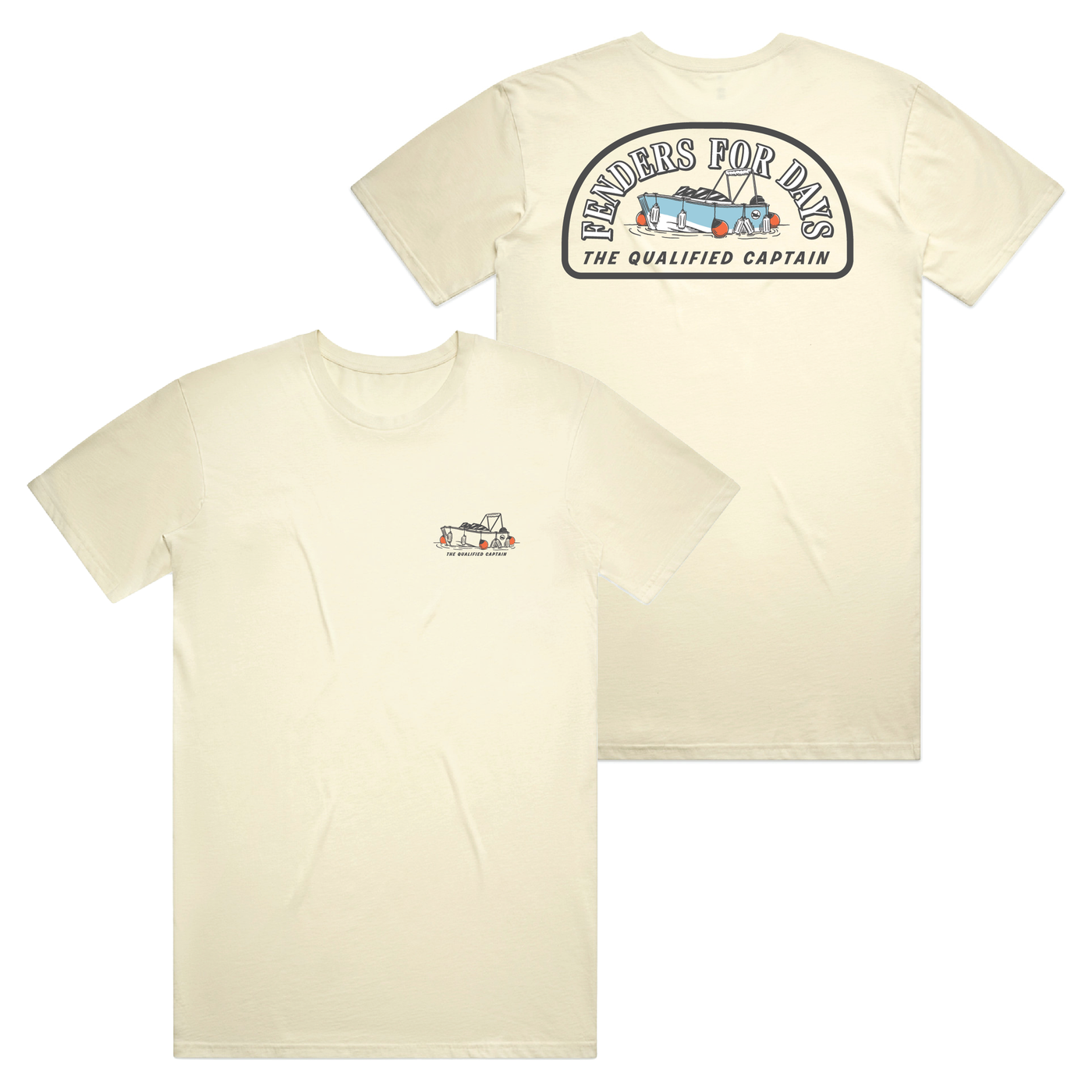 The Qualified Captain - Fenders Tee 10-133