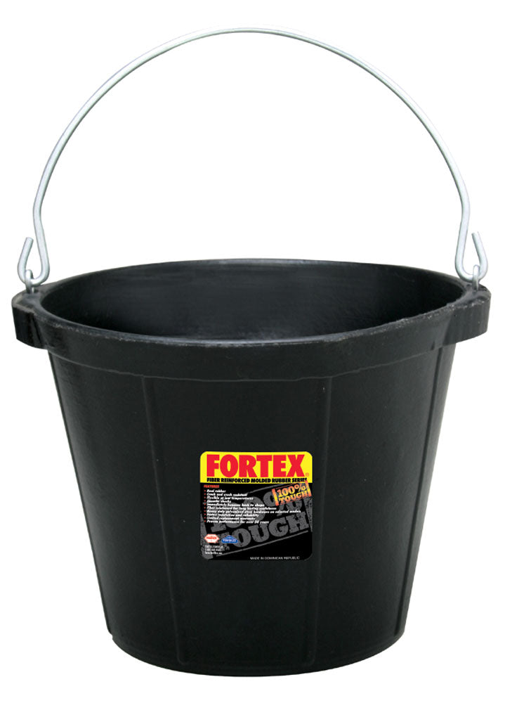 Fortex 10Qt Rubber Bucket