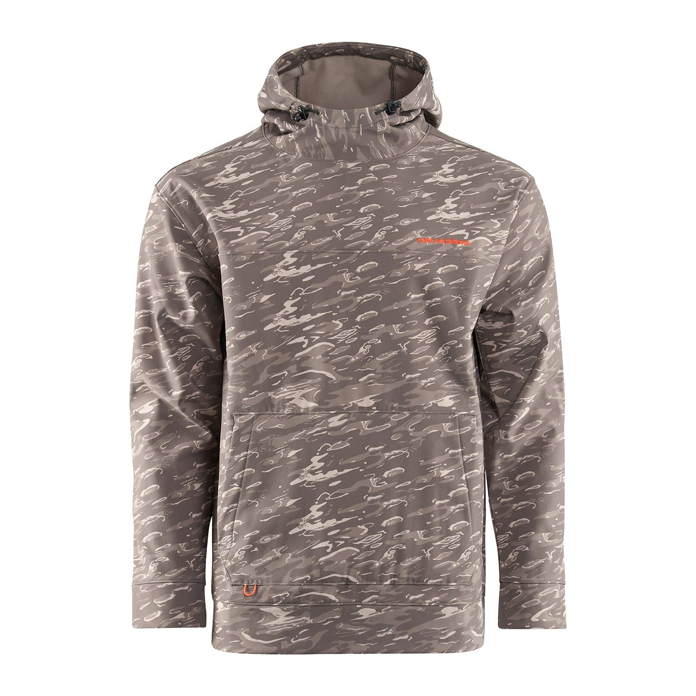 Grundens - Kryall Hoodie 20076 Stone Liquid Camo