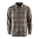 Grundens - Dispatch Flannel Shirt 40117 Smoke Plaid 3XL