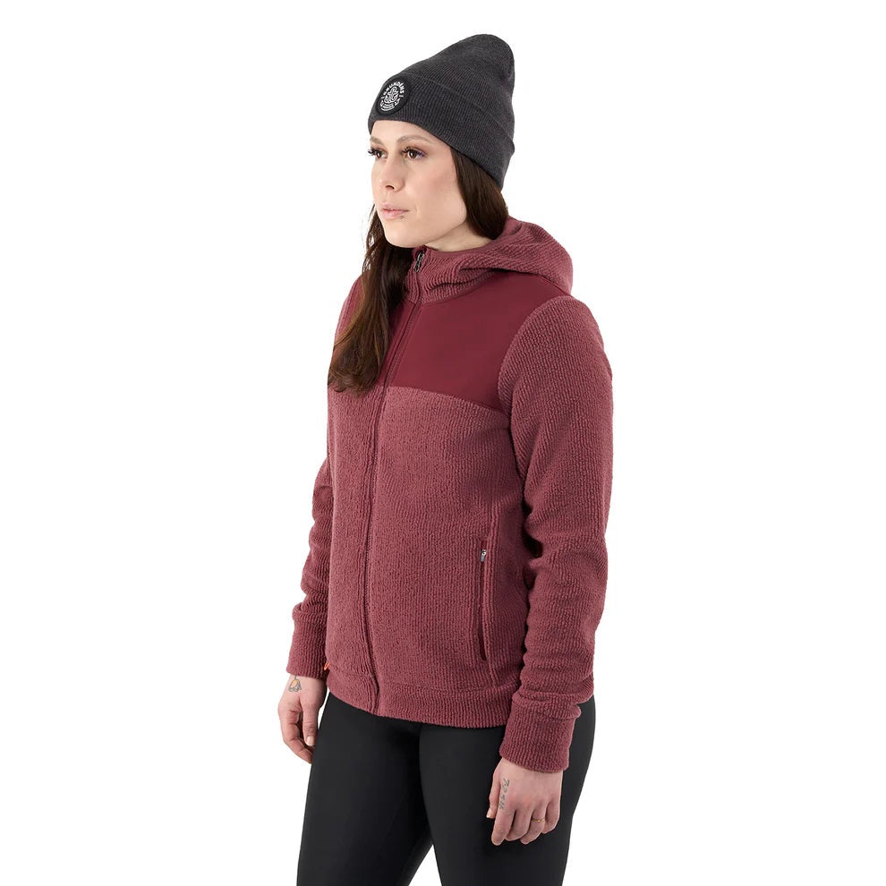 Grundens - Womens Bering Fleece Full-Zip Hoodie