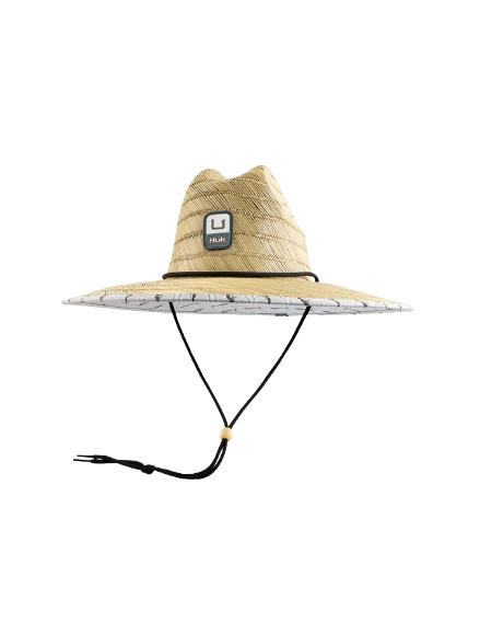 HUK - PRINTED STRAW HAT