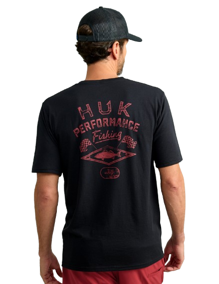 HUK - RACE FLAG TEE H7100079