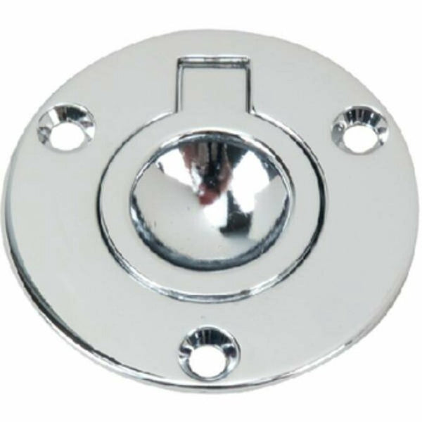 Perko Flush Round Ring Pull 1232DP2CHR