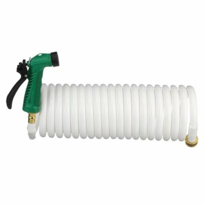 Sea Choice - White Colil Hose W/ Sprayer