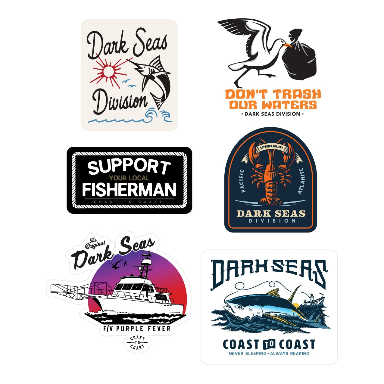 Dark Seas - Fishing Series Pk Ii