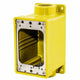 Hubbell Yellow Elec Box