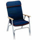 Sea Choice - Padded Deck Chair W/ Red Piping
