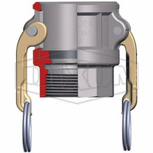 Dixon Cam Groove Type D Coupler X Female NPT