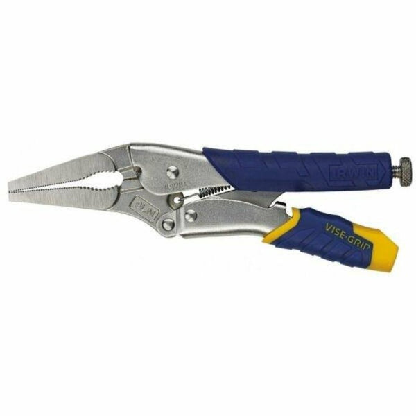 Irwin Long Nose Locking Pliers with Wire Cutter
