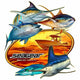 Sea Gear Apparel - 5 Fish Sticker