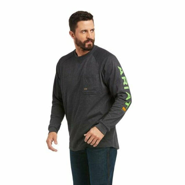 Ariat - Rebar Cotton Strong Graphic LS T-Shirt (10037642)