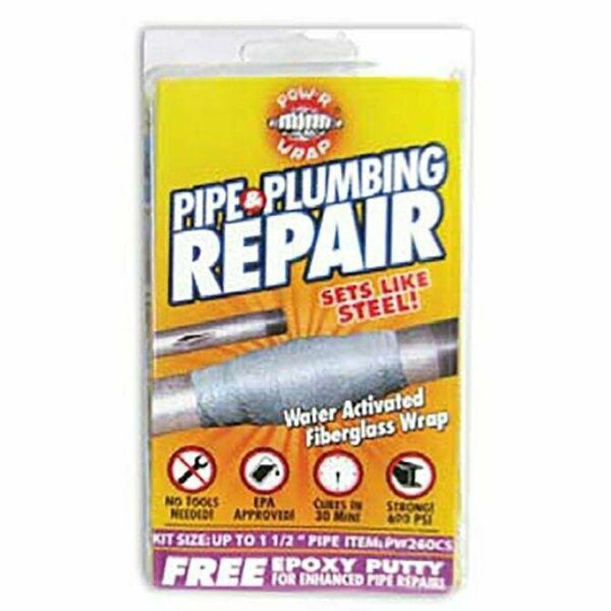 Pow-R Wrap Pipe And Plumbing Repair Kit
