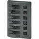 Blue Sea Weather Deck Panel 6 Pos Grey