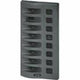 Blue Sea Weather Deck Panel 8 Pos Grey