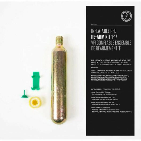 Mustang Survival - Re-Arm Kit F - 33G Auto/Manual (No Bayonet)