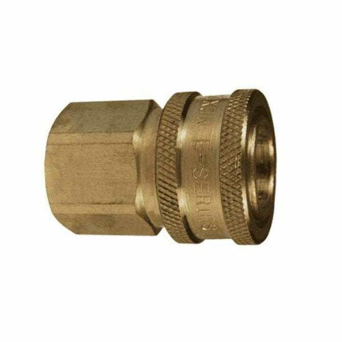 Dixon E-Series Straight Through Female Threaded Coupler
