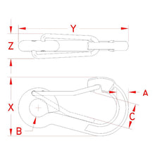 Suncor Stainless - Harness Clip
