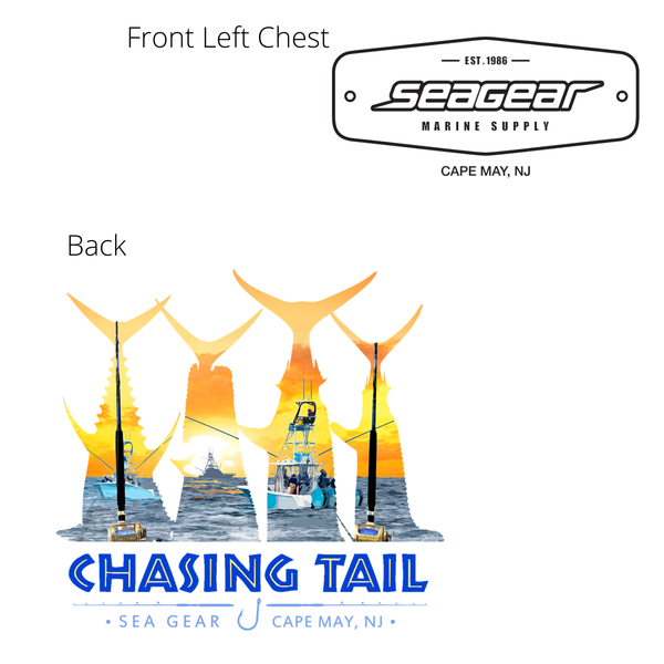 Sea Gear Apparel - Chasing Tail Hoodie Mens