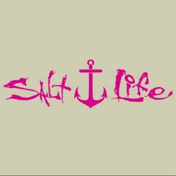 Salt Life - Anchor Decal SAD922