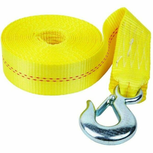 Fulton - Hd Winch Strap W/ Hook 2"X20'