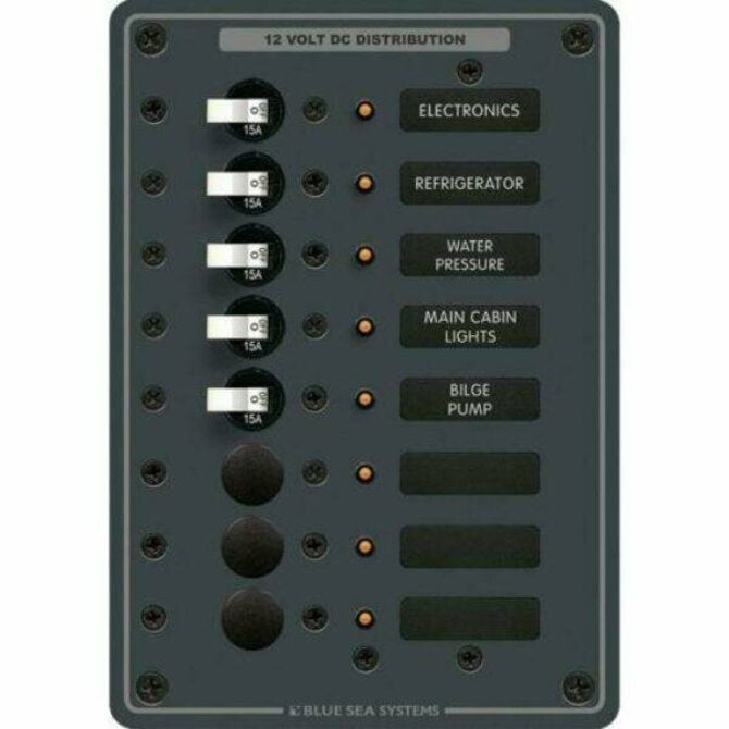 Blue Sea Systems - Dc Circuit Breaker Panel