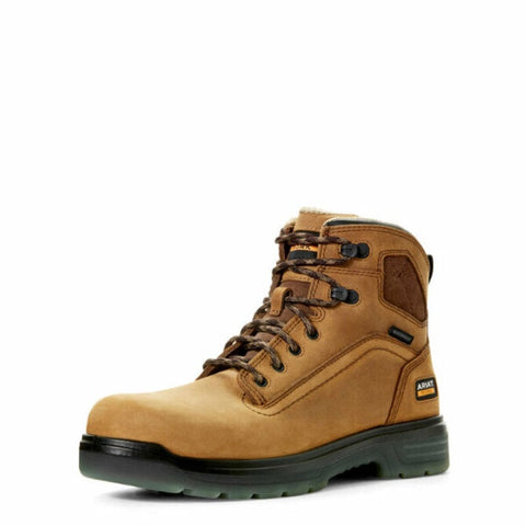 Ariat - Turbo 6`` H2O Waterproof Work Boot — 7 / NORMAL / Aged Bark