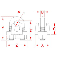 Suncor Stainless - Steel Wire Rope Clip