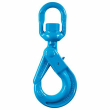 Yoke - Blue Grade 100 Locking Alloy Swivel Hook