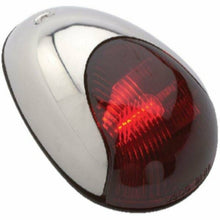 Attwood Sidelight Red Vertical Mount Stainless Steel