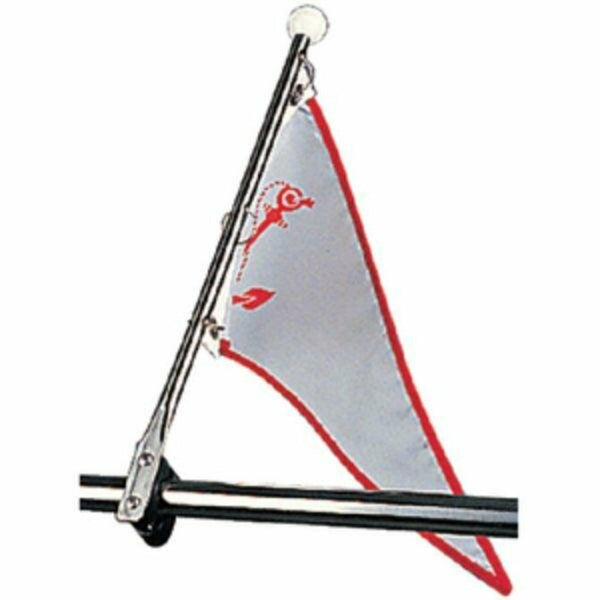 Sea Dog Flag Pole With Rail Mount