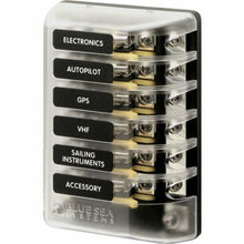 Blue Sea Agc Fuse Block With Negative Bus And Cover