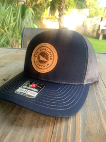 The Qualified Captain - Leather Patch Hat