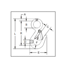 Crosby - Galvanized Q+T Hook With Latch