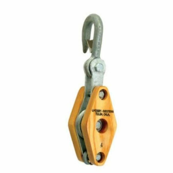 Crosby Rope Block Wood Sides