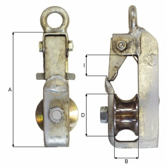 Blue Line Snatch Block