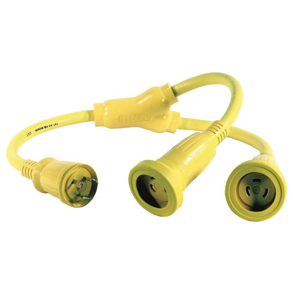 Hubbell - Y Adapters (2) 30A-30A