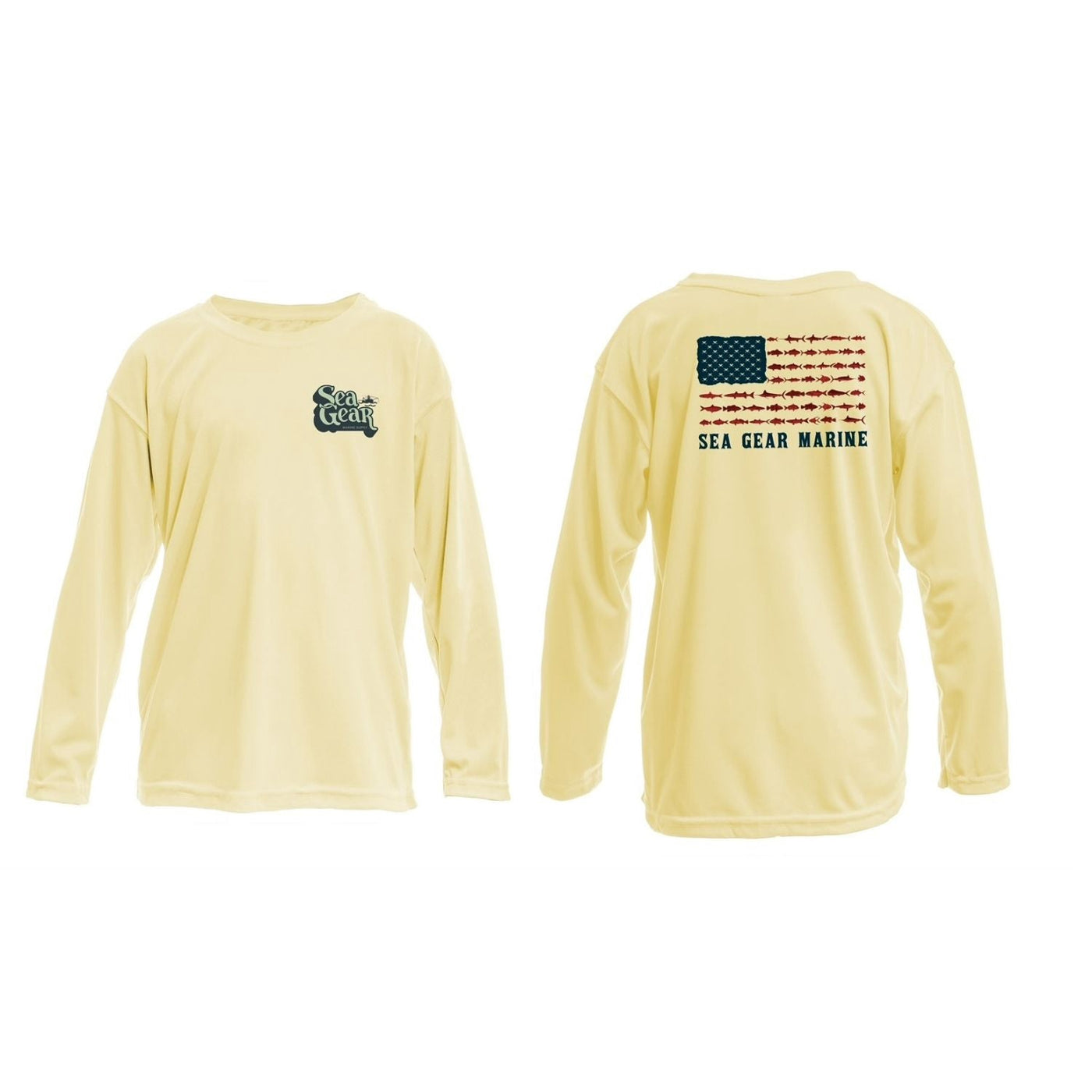 Sea Gear - FISH FLAG TODDLER LONG SLEEVE SUN