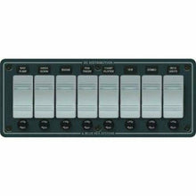 Blue Sea Contra Switvh Panel 8 Position Grey Horiziontal