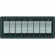 Blue Sea Contra Switvh Panel 8 Position Grey Horiziontal